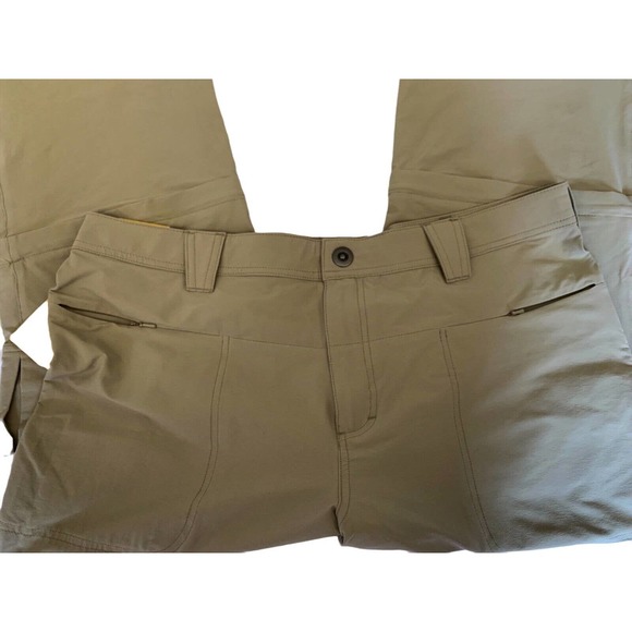 Cabela’s Womens Triune Convertible Pants Size 16 32 Length Sandy River UPF 50 - Picture 7 of 12